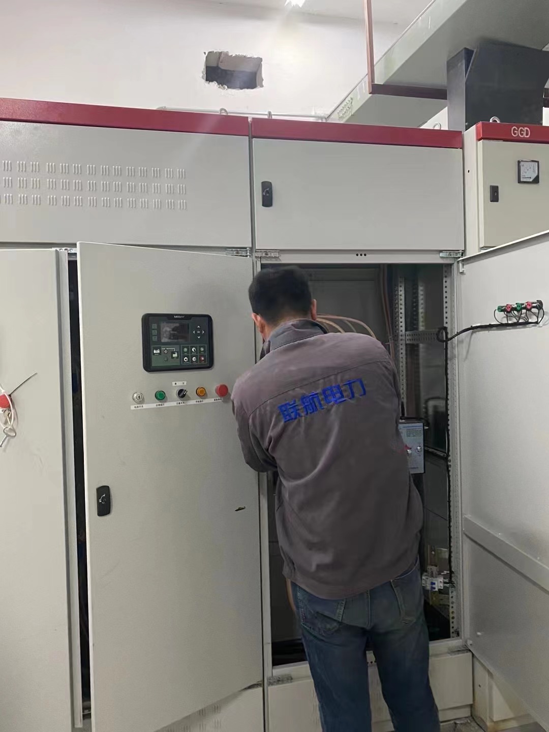 福建长乐医院2台200KW并机
